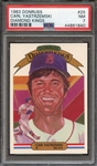 1983 DONRUSS 25 CARL YASTRZEMSKI DIAMOND KINGS PSA NM 7