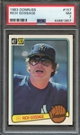 1983 DONRUSS 157 RICH GOSSAGE PSA NM 7