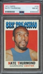 1971 TOPPS 131 NATE THURMOND PSA NM-MT 8