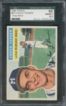 1956 TOPPS 69 CHUCK TANNER GARY BACK SGC NM/MT+ 92 / 8.5