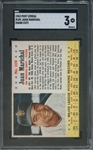 1963 POST CEREAL 109 JUAN MARICHAL SGC VG 3