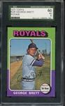 1975 TOPPS 228 GEORGE BRETT SGC EX 60 / 5