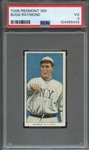 1909-11 T206 PIEDMONT 350 BUGS RAYMOND PSA VG 3