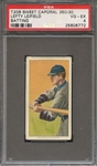1909-11 T206 SWEET CAPORAL 350/30 LEFTY LEIFIELD BATTING PSA VG-EX 4
