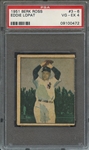 1951 BERK ROSS 46087 EDDIE LOPAT PSA VG-EX 4