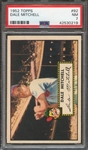1952 TOPPS 92 DALE MITCHELL PSA NM 7