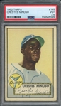 1952 TOPPS 195 ORESTES MINOSO PSA VG+ 3.5