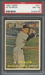 1957 TOPPS 311 AL PILARCIK PSA NM-MT 8
