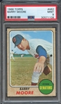 1968 TOPPS 462 BARRY MOORE PSA MINT 9