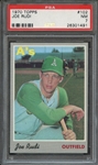 1970 TOPPS 102 JOE RUDI PSA NM 7