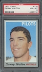1970 TOPPS 134 DANNY WALTON PSA NM-MT 8
