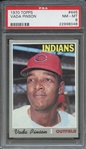 1970 TOPPS 445 VADA PINSON PSA NM-MT 8