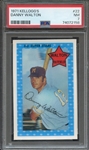 1971 KELLOGGS 22 DANNY WALTON PSA NM 7