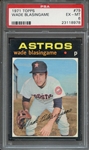 1971 TOPPS 79 WADE BLASINGAME PSA EX-MT 6