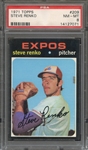 1971 TOPPS 209 STEVE RENKO PSA NM-MT 8