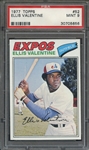 1977 TOPPS 52 ELLIS VALENTINE PSA MINT 9