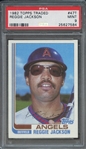 1982 TOPPS TRADED 47T REGGIE JACKSON PSA MINT 9