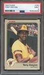 1983 FLEER 360 TONY GWYNN PSA MINT 9