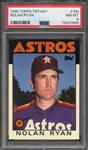 1986 TOPPS TIFFANY 100 NOLAN RYAN PSA NM-MT 8
