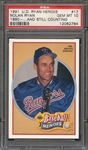 1991 UPPER DECK HEROES NOLAN RYAN 17 NOLAN RYAN 1990...AND STILL COUNTING! PSA GEM MT 10