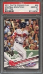 2017 TOPPS OPENING DAY 58 ANDREW BENINTENDI PSA GEM MT 10