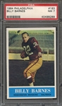 1964 PHILADELPHIA 183 BILLY BARNES PSA NM 7