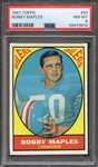1967 TOPPS 53 BOBBY MAPLES PSA NM-MT 8