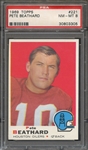 1969 TOPPS 221 PETE BEATHARD PSA NM-MT 8