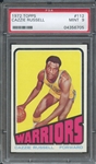 1972 TOPPS 112 CAZZIE RUSSELL PSA MINT 9