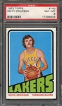 1972 TOPPS 140 KEITH ERICKSON PSA NM-MT 8
