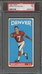1965 TOPPS 63 MICKEY SLAUGHTER PSA NM 7