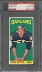 1965 TOPPS 145 JIM OTTO PSA EX-MT 6
