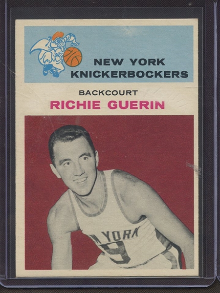 1961 FLEER 17 RICHIE GUERIN POOR ERASED