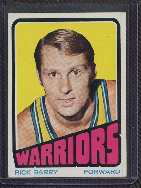 1972 TOPPS 44 RICK BARRY EX