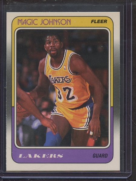 1988 FLEER 67 MAGIC JOHNSON NM-MT