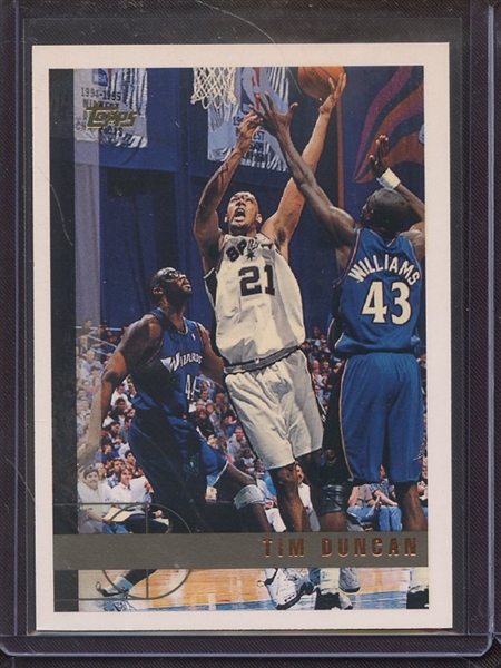 1998 TOPPS 115 TIM DUNCAN NM-MT