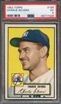 1952 TOPPS 168 CHARLIE SILVERA  PSA EX 5