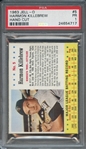 1963 JELL-O 5 HARMON KILLEBREW HAND CUT PSA PR 1