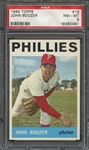 1964 TOPPS 16 JOHN BOOZER  PSA NM-MT 8