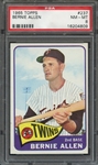 1965 TOPPS 237 BERNIE ALLEN  PSA NM-MT 8