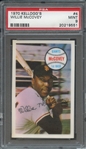 1970 KELLOGGS 4 WILLIE McCOVEY  PSA MINT 9