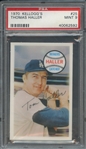 1970 KELLOGGS 25 THOMAS HALLER  PSA MINT 9