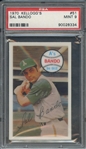 1970 KELLOGGS 51 SAL BANDO  PSA MINT 9