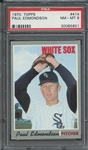 1970 TOPPS 414 PAUL EDMONDSON  PSA NM-MT 8
