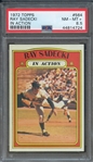 1972 TOPPS 564 RAY SADECKI IN ACTION PSA NM-MT+ 8.5