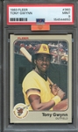 1983 FLEER 360 TONY GWYNN  PSA MINT 9 MBA BRONZE
