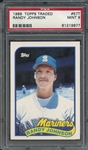 1989 TOPPS TRADED 57T RANDY JOHNSON  PSA MINT 9