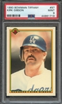 1990 BOWMAN TIFFANY 97 KIRK GIBSON  PSA MINT 9