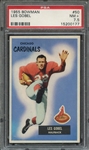1955 BOWMAN 50 LES GOBEL  PSA NM+ 7.5