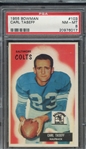 1955 BOWMAN 103 CARL TASEFF  PSA NM-MT 8